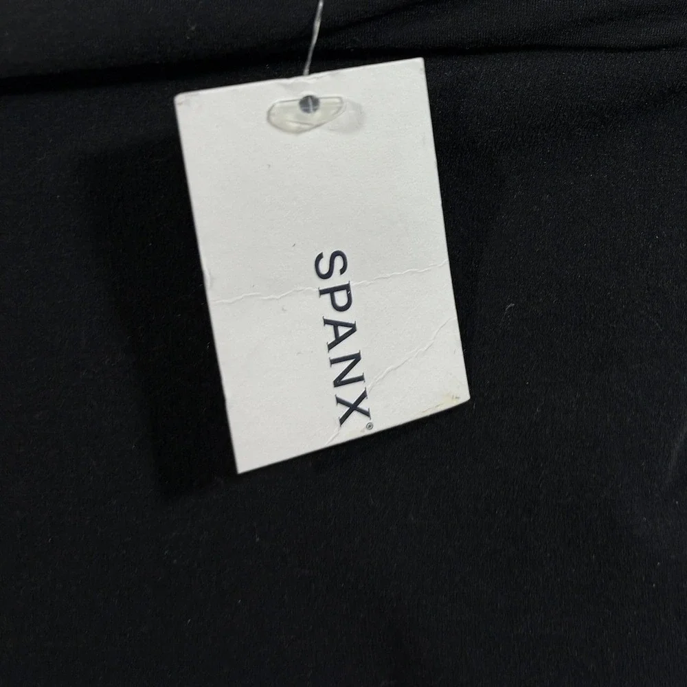 Spanx Sculpt Seamless Power High-Waisted Thong 10418R Very Black XL NWT